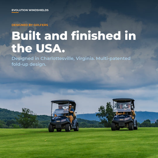 Evolution windshields built and finished in the USA